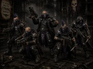 11 gangers - gang guys hanger ons