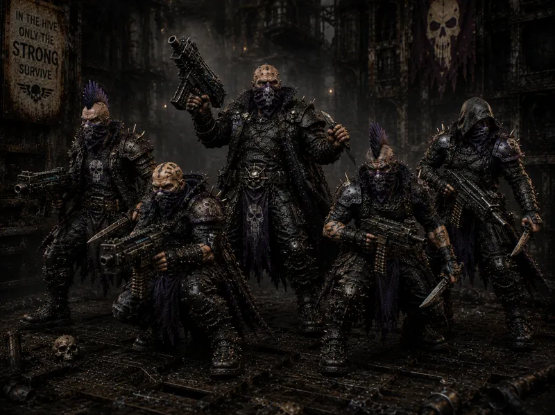11 gangers - gang guys hanger ons