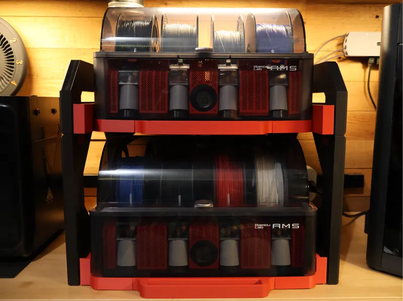 Dual AMS Sliding Rack - Bowtie Assembly