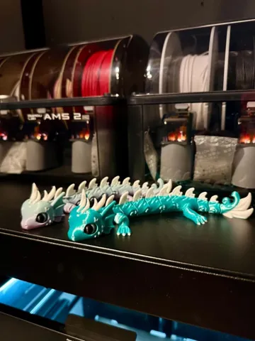 Adorno temático: Water Dragon — vista de referencia 3