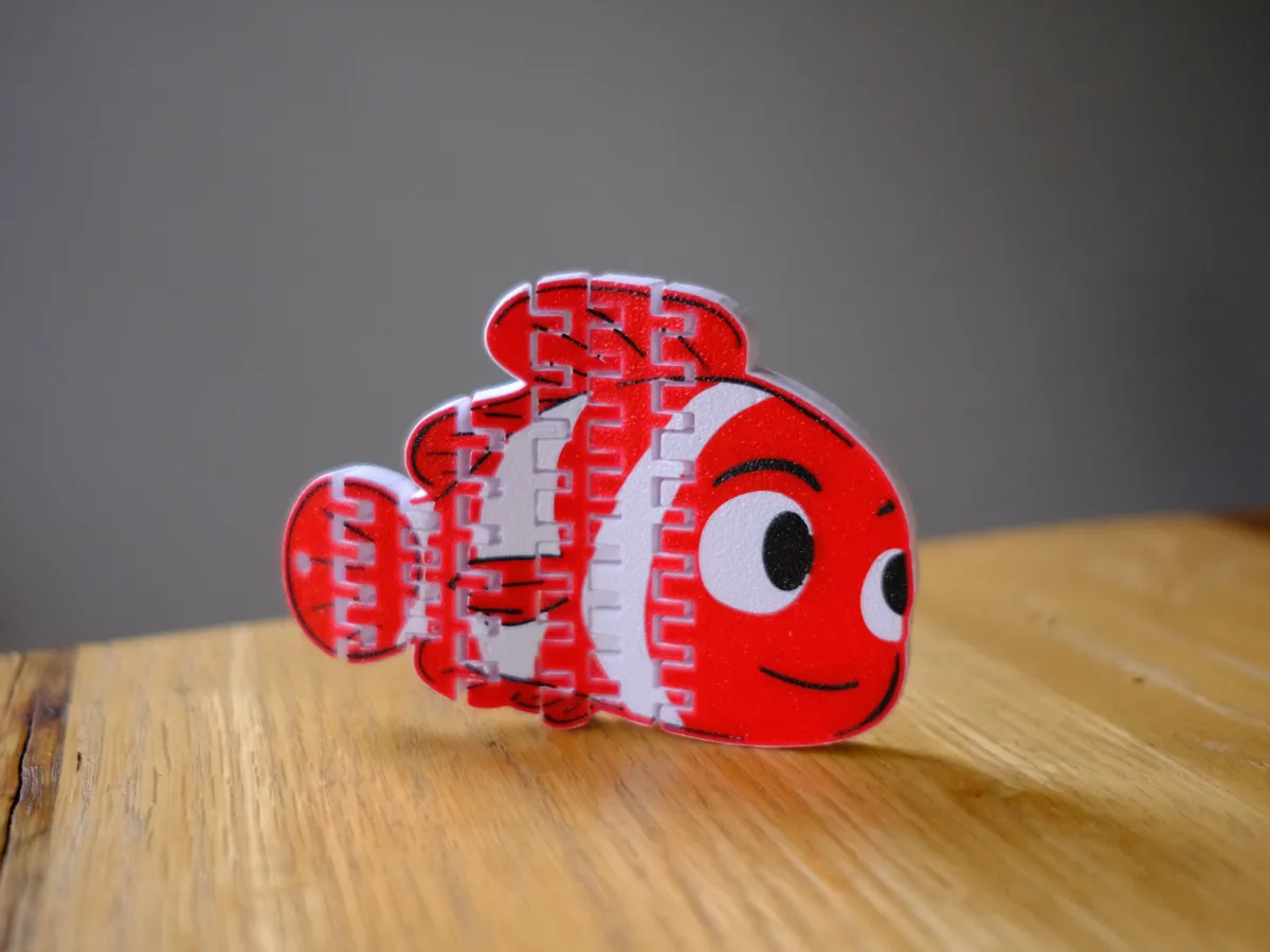 Poisson-clown façon Nemo — figurine