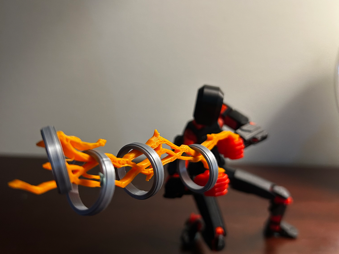 shang chi themed accessories for dummy 13 and shf 3D model
