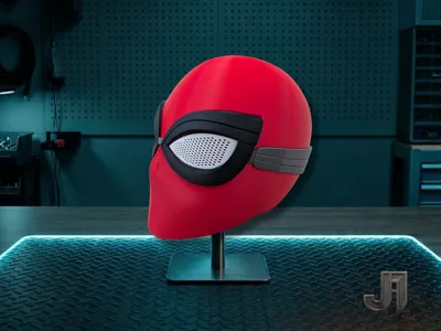 Friendly Neighborhood Spider-Man Inspired Helmet
