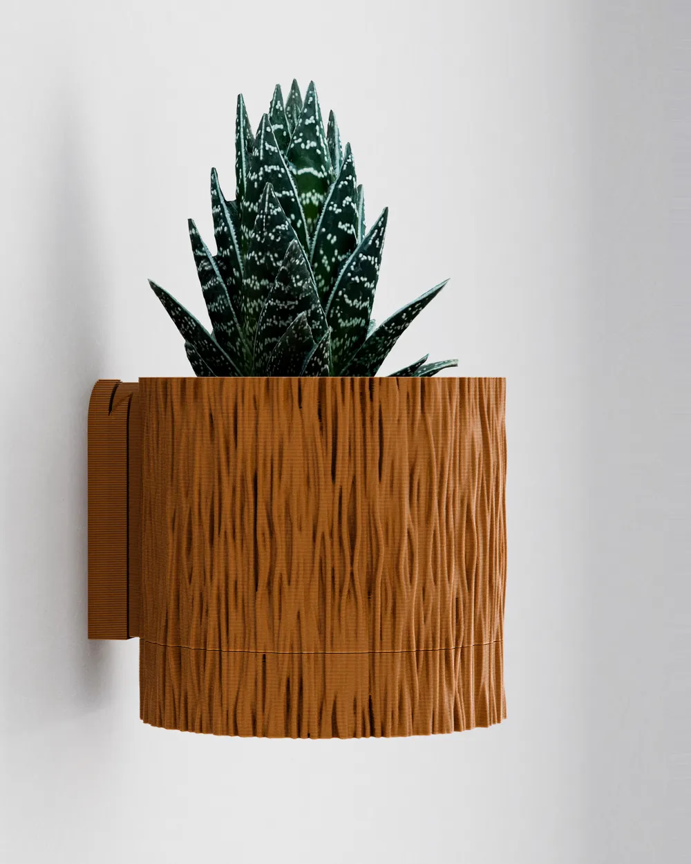 Trä Wall Planter with a Hidden Drip Tray - Free 3D Print Model - MakerWorld