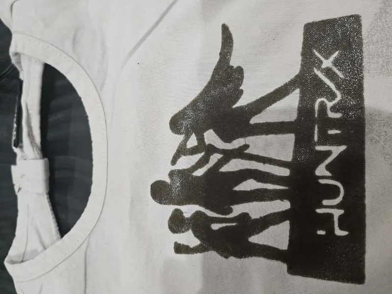 K-pop t shirt imprime 