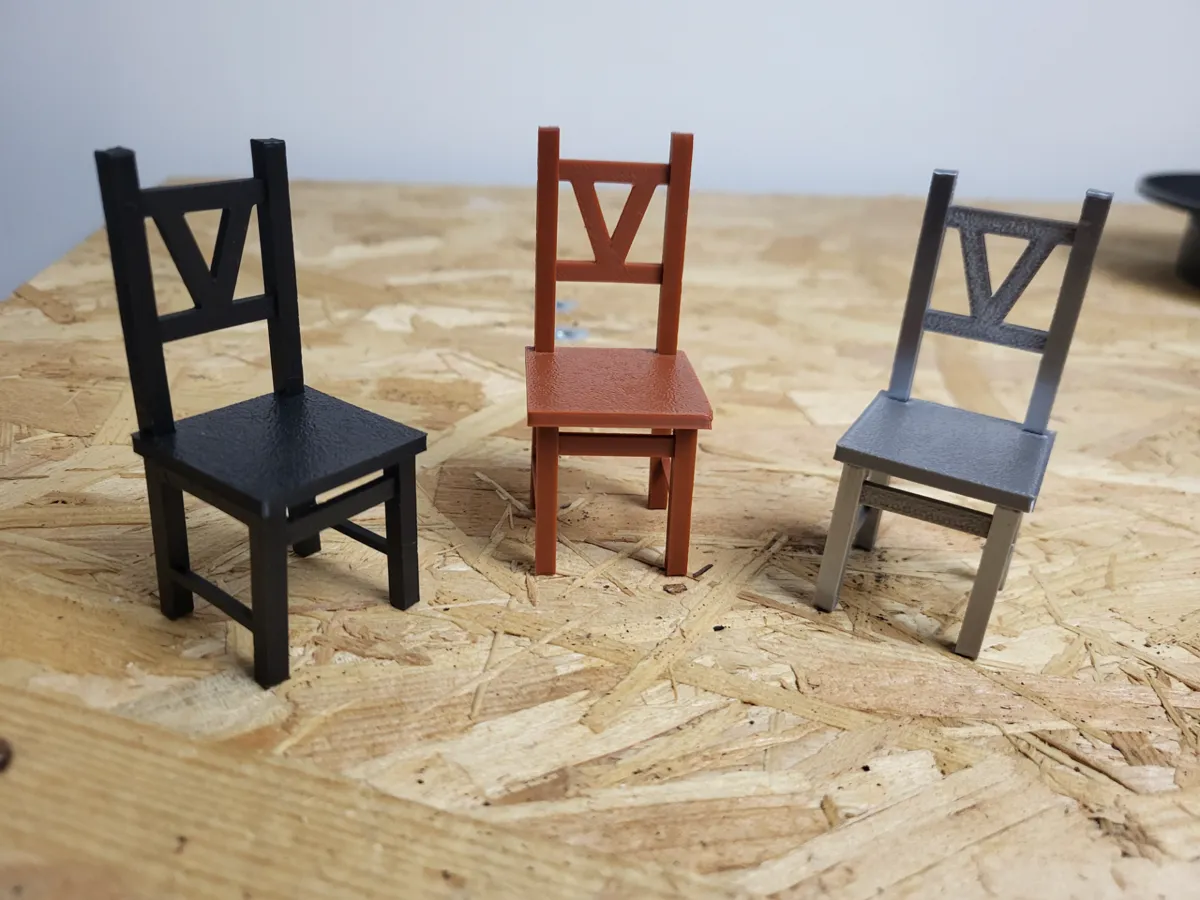 Chaise pour figurine Dummy 13