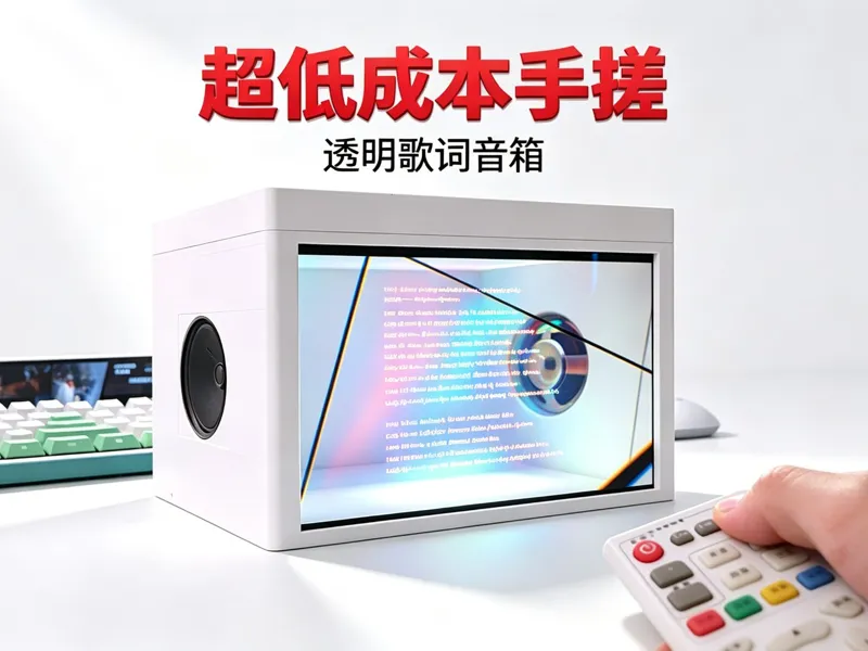 透明歌词音响