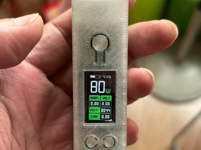 Miniatura 1 do modelo 3D 老五家两款80W底下充电的510电烙铁主板外壳