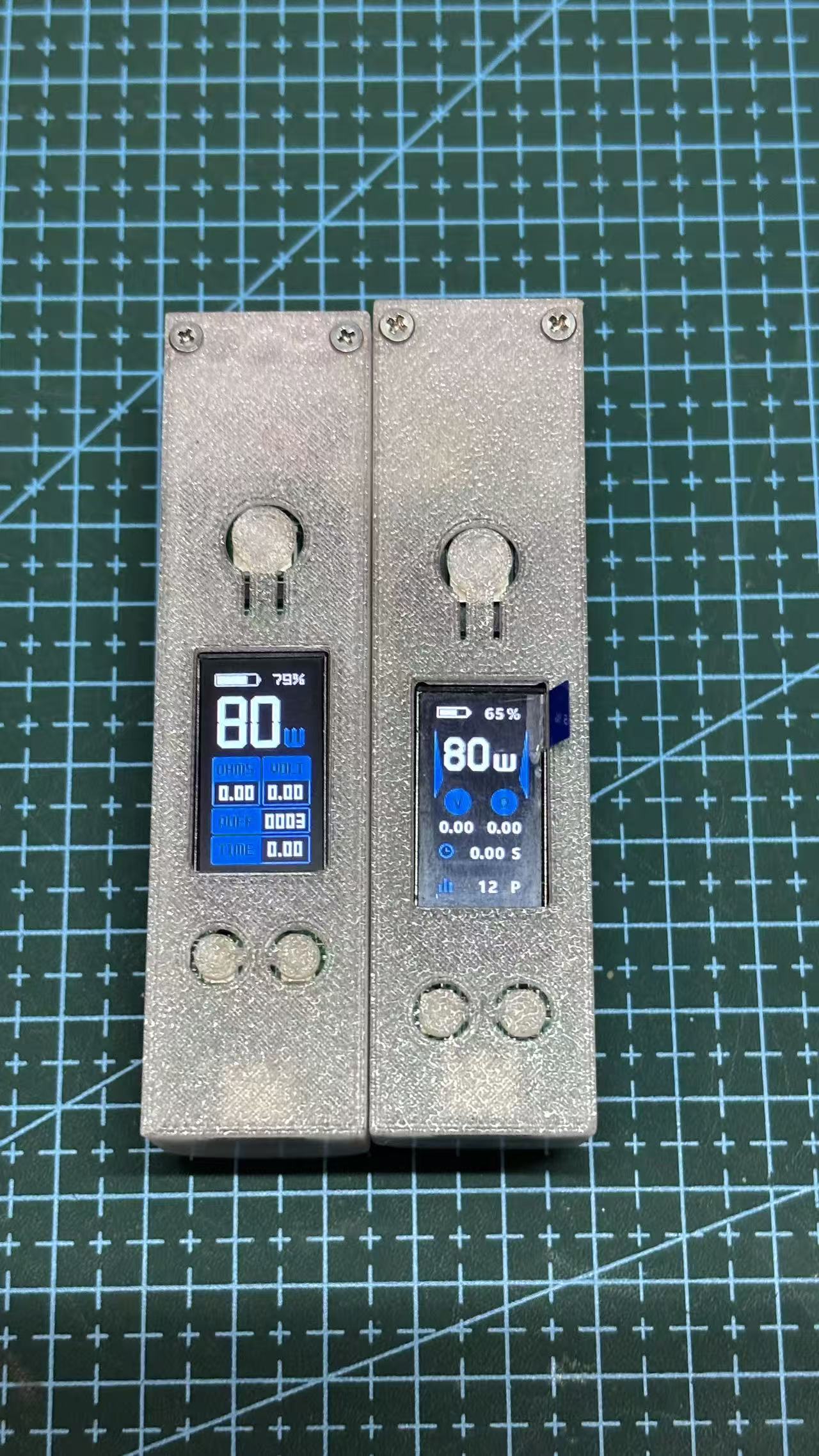 Miniatura 2 do modelo 3D 老五家两款80W底下充电的510电烙铁主板外壳