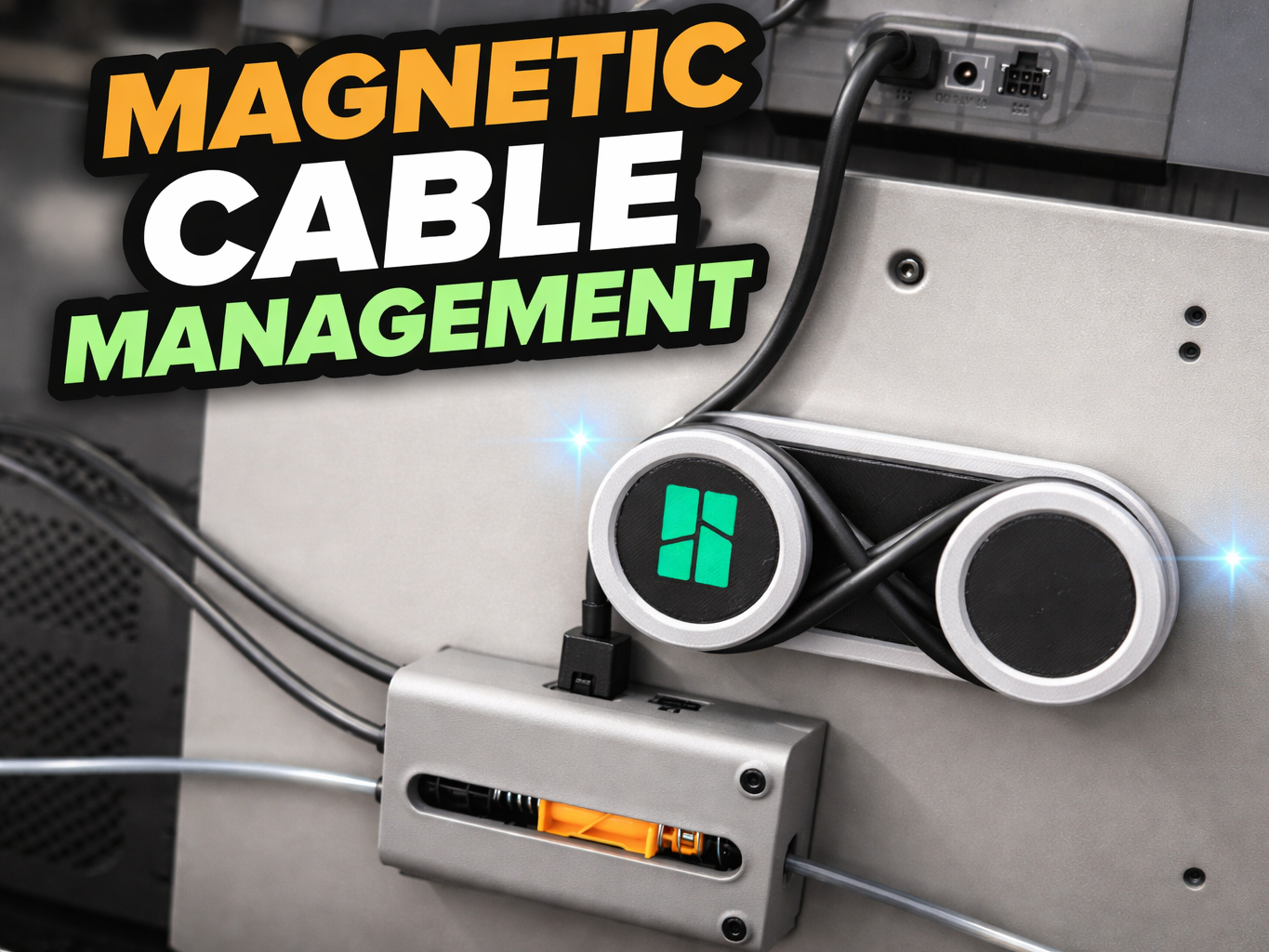 Magnetic Cable Management Cleat for P2S + AMS