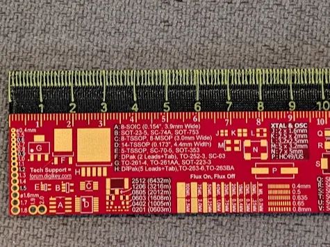 Two Color Ruler 