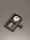 With sliding guard and side handle to easy pull guard out