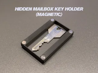 Hidden Mailbox Key Holder (Magnetic)