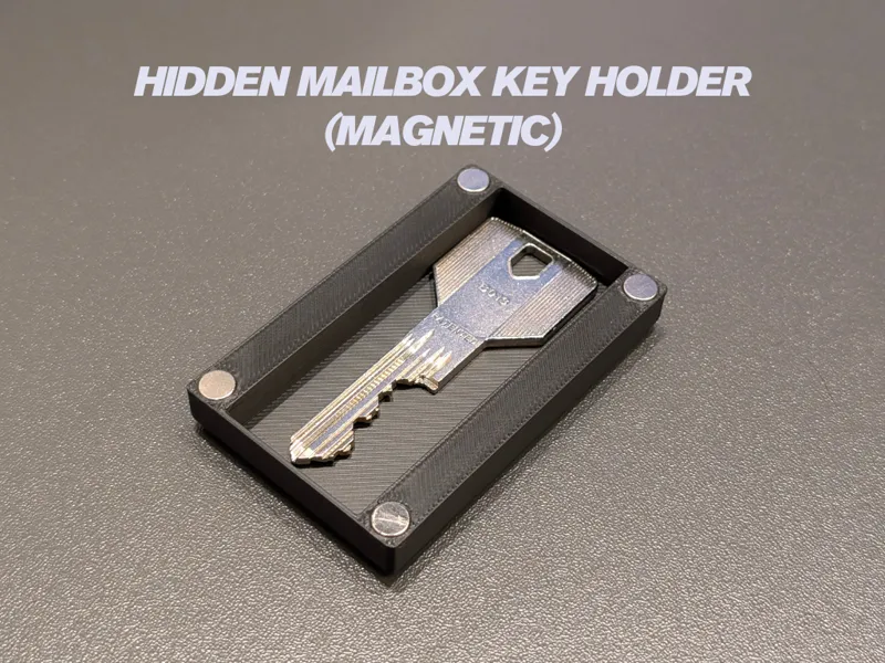 Hidden Mailbox Key Holder (Magnetic)