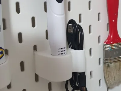 SKADIS SUPPORT FOR 3D PEN AND POWER CABLE