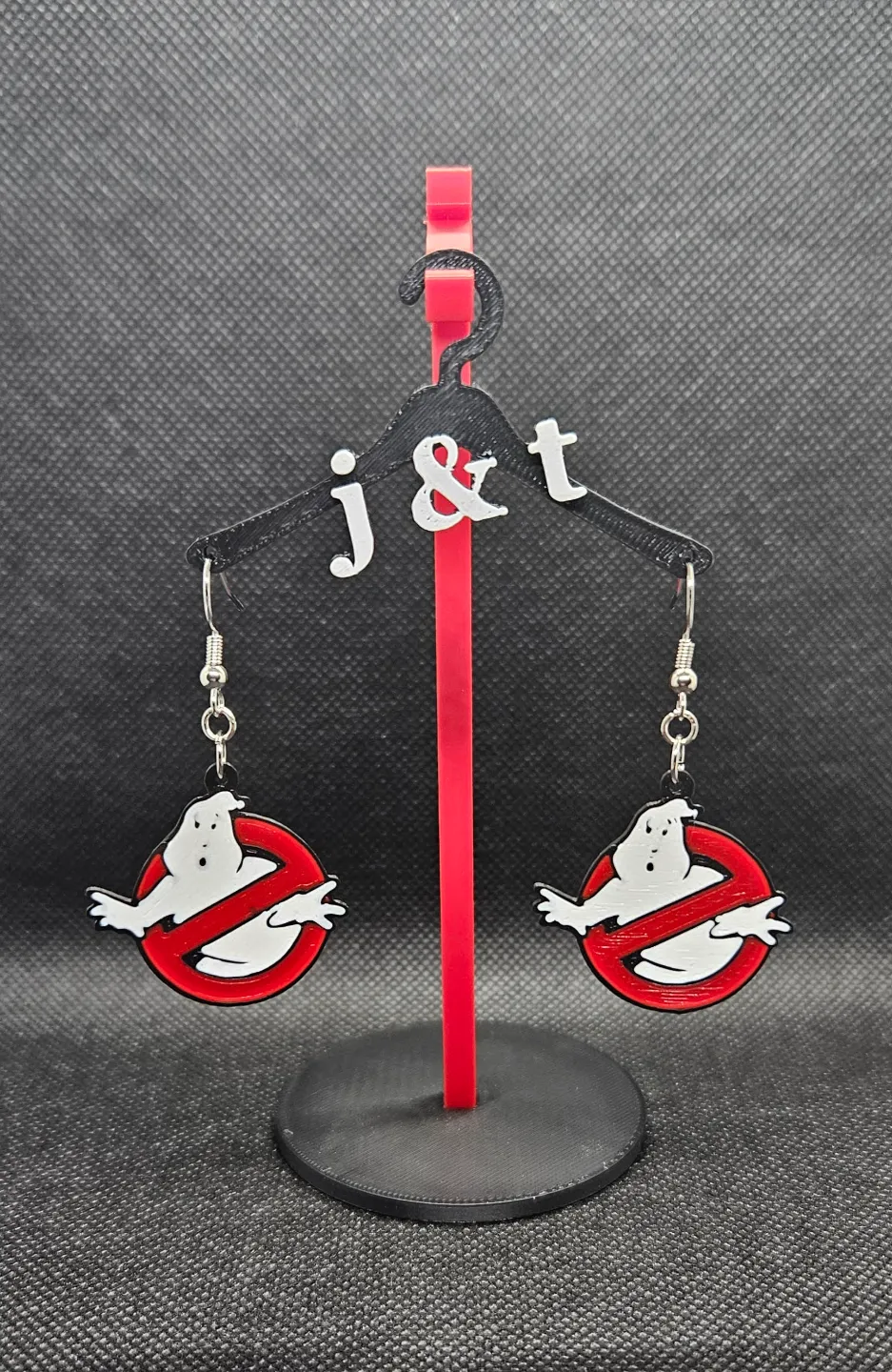 Who you gonna call.... GHOSTBUSTERS - earrings view 2