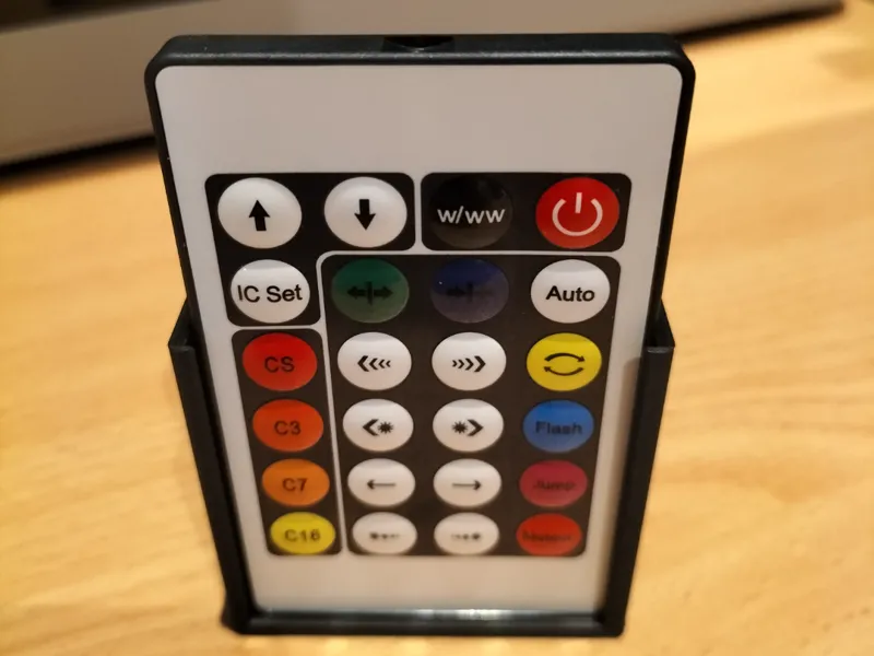 Remote Holder - S-shape LED Strip Light