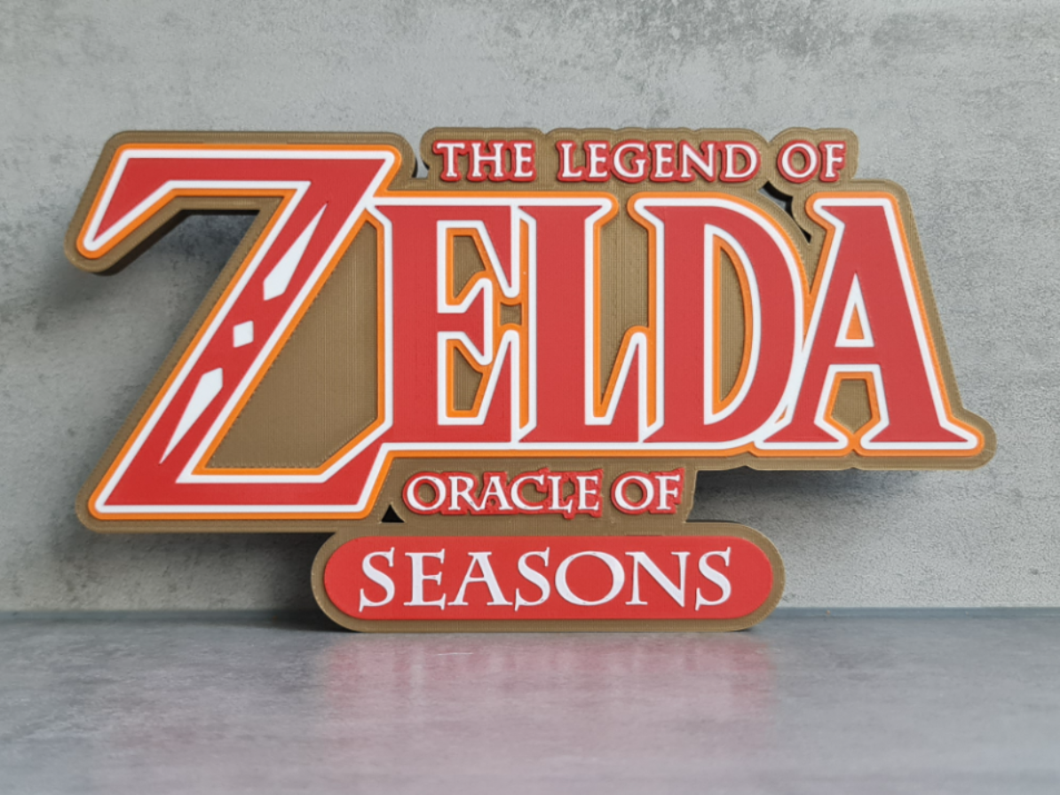 Zelda Oracle of Seasons Logo / Sign 