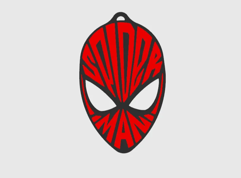 Spiderman Keychain