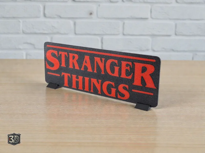 Stranger Things – Desk Sign