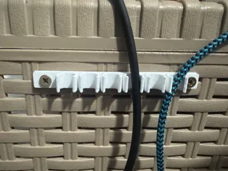 Wall-Mount Cable Clamp Organizer - 20Min!