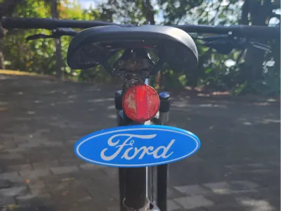 Ford Logo Bike Attachment