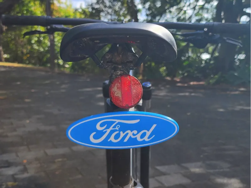 Ford Logo Bike Attachment