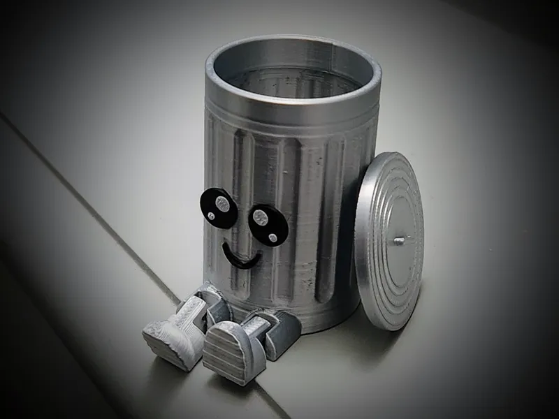 Timmy the Trashcan (Articulating)