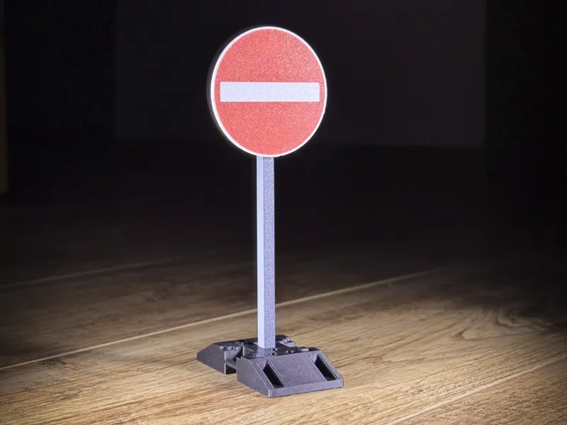 Verkehrszeichen - Verbot der Einfahrt, Zeichen 267