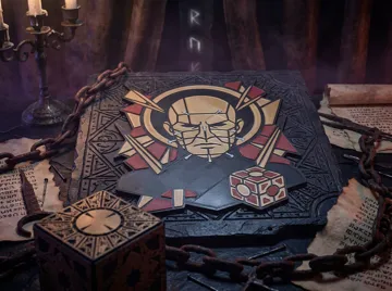 Cuadro decorativo en 3D: Pinhead Hellraiser Stained Glass Wall Art — vista de referencia 5