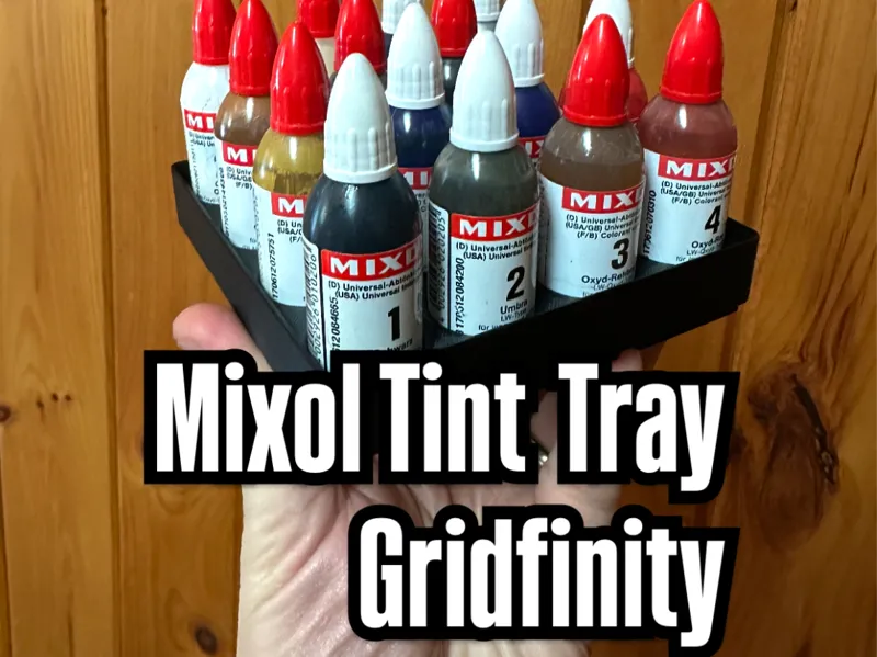 Mixol Universal Tint Gridfinity Tray