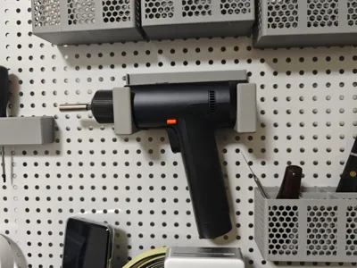 Xiaomi Electric Screwdriver Pegboard Holder (Modified Version)