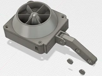 Sim Racing Wind Sim fan holder