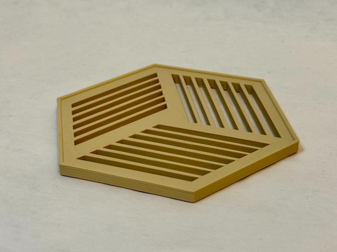 Modern Geometric Coaster