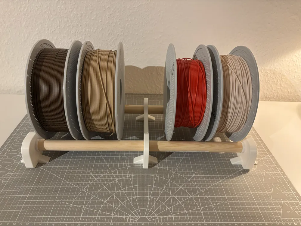 Modular Filament Spool Stand - Free 3D Print Model - MakerWorld