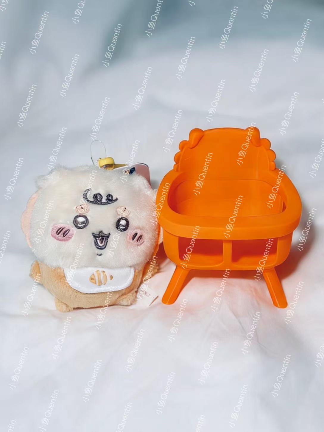 Miniatura 4 do modelo 3D 「复刻」宝宝椅谷美  三小只 全家福 noams