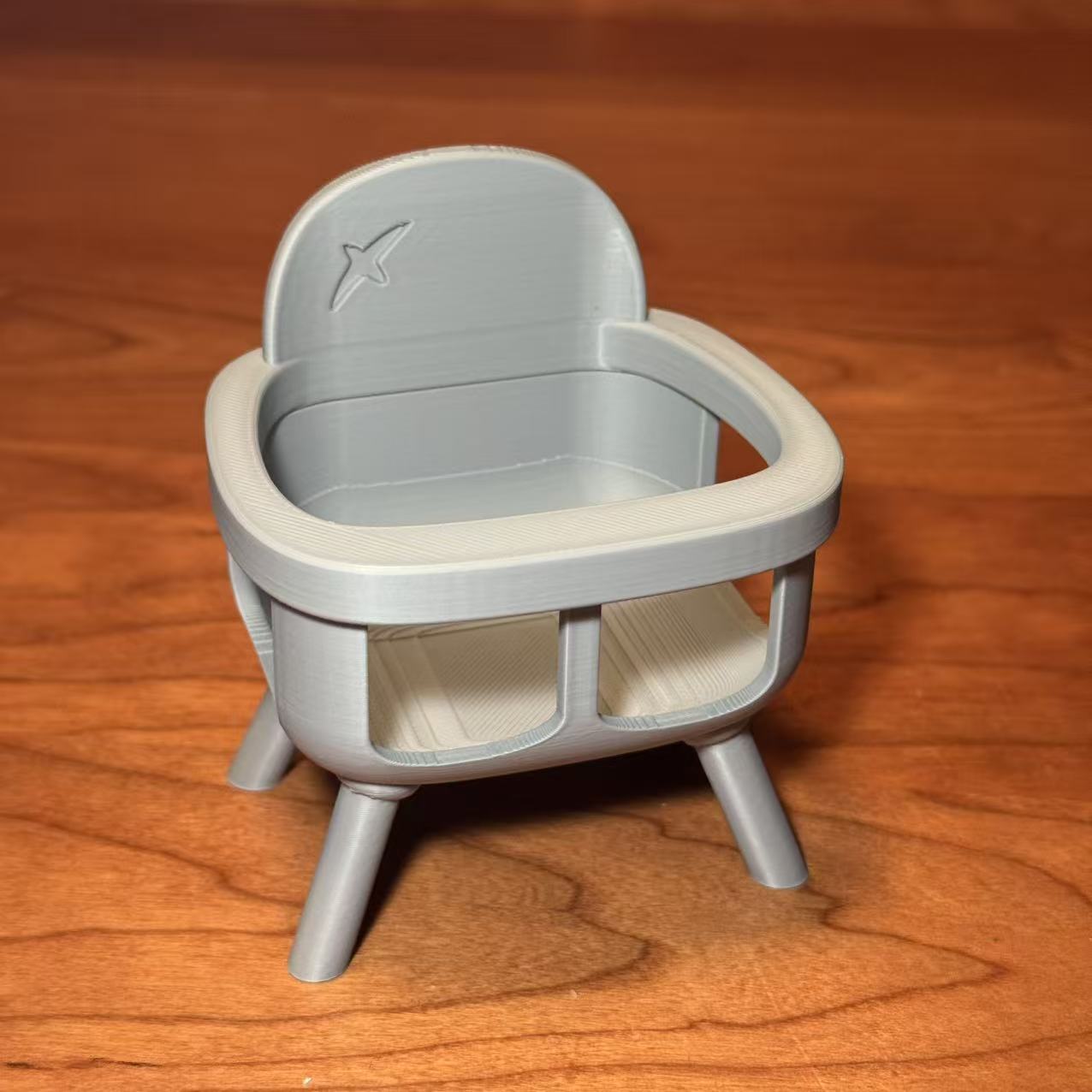 Miniatura 5 do modelo 3D 「复刻」宝宝椅谷美  三小只 全家福 noams