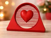 Cœur lévitant décoratif — Saint-Valentin — photo 1
