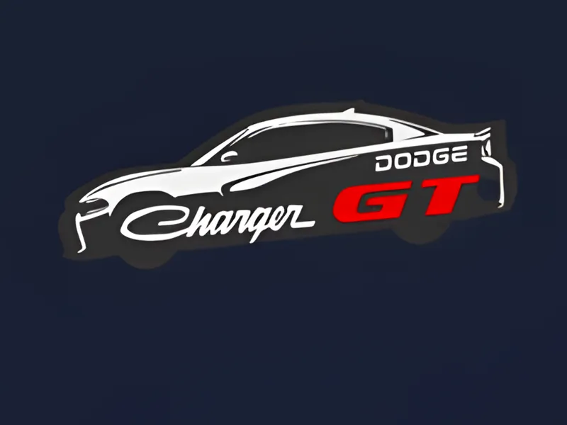 Dodge Charger Keychain