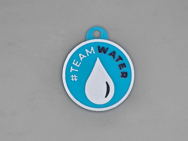 Team Water Key Chain