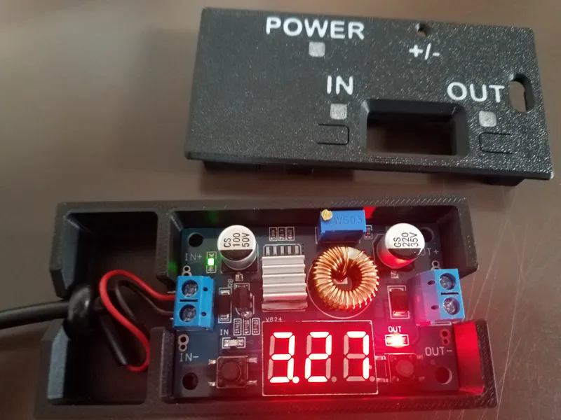 XL4015 Adjustable Step-Down Power Supply Module