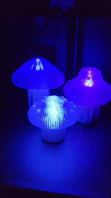 RGB Mushroom Garden Lights