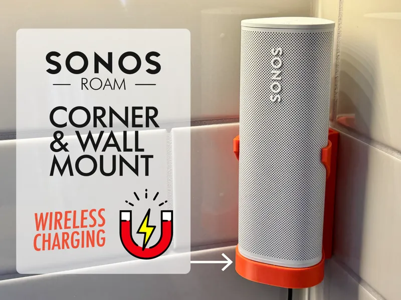 SONOS Roam Wireless Charger Mount Corner