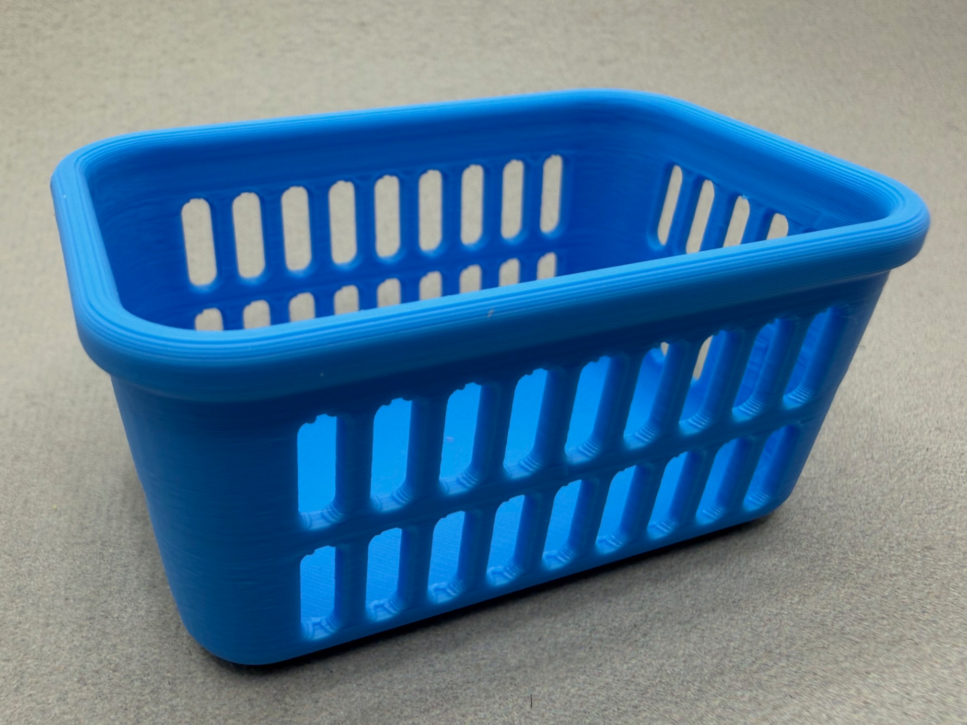 Doll Sized Laundry Basket => 35 mins