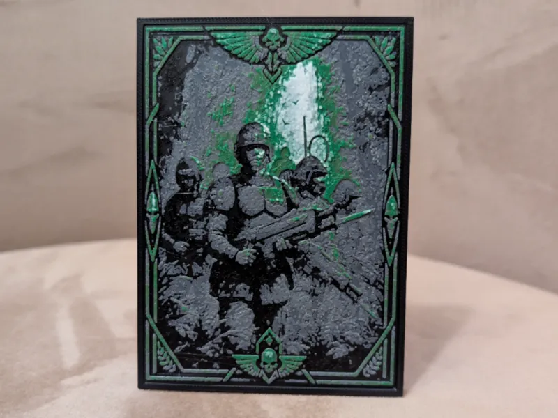 Imperial Soldier inspired HueForge