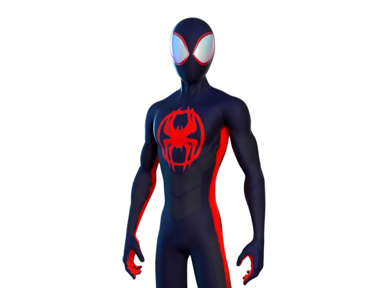 Miles Morales standing moedl