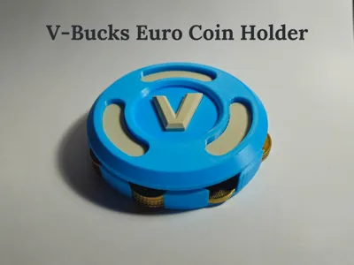 V-Bucks Euro Coin Holder
