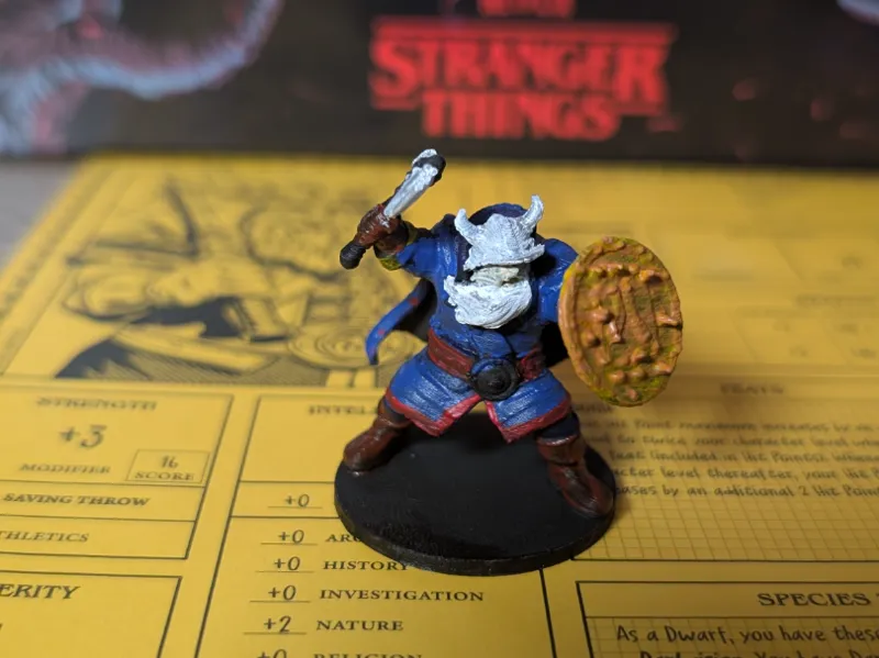 Not the Dwarf for DND Stranger Things 