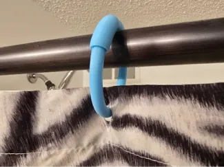 Locking Shower Curtain Ring