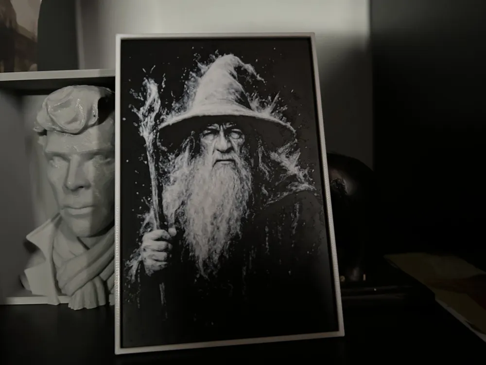 Spezielles Design: Gandalf Hueforge Figur, dekoratives Sammlerstück